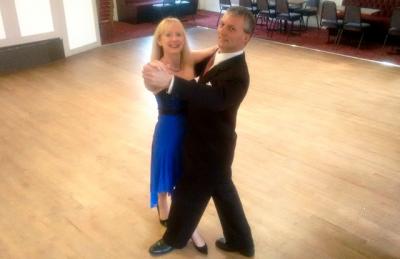 Nicola and Andy hit the floor