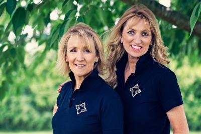 Katy Foxcroft (left) and Gillian Robson (right)