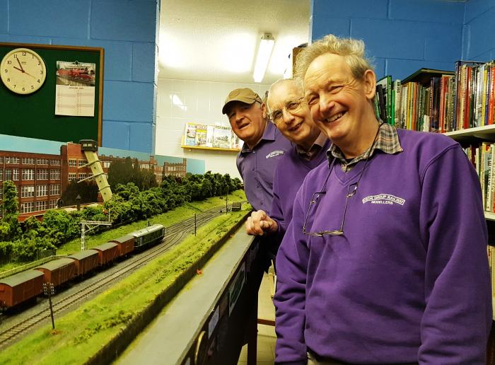 From left, Jim Whitehead, John Foster and John Leadbeater.jpg From left, Jim Whitehead, John Foster and John Leadbeater.jpg