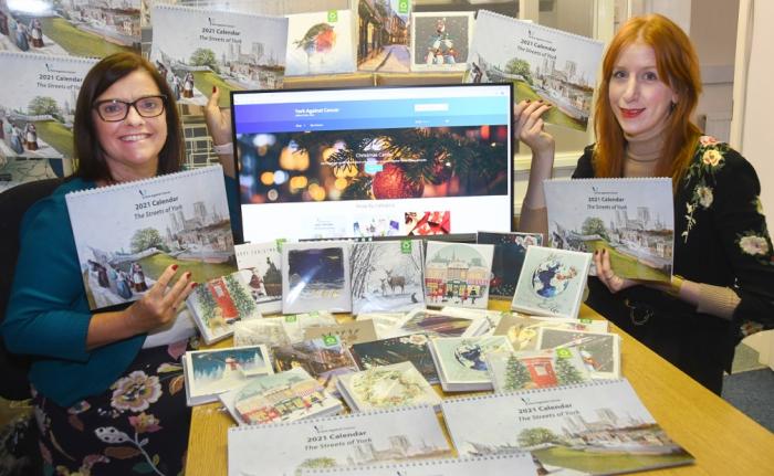 Julie Russell (left) and Helen Watkinson show off the online shop Julie Russell (left) and Helen Watkinson show off the online shop