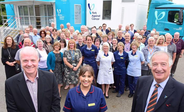 Our mobile chemotherapy unit launches Our mobile chemotherapy unit launches