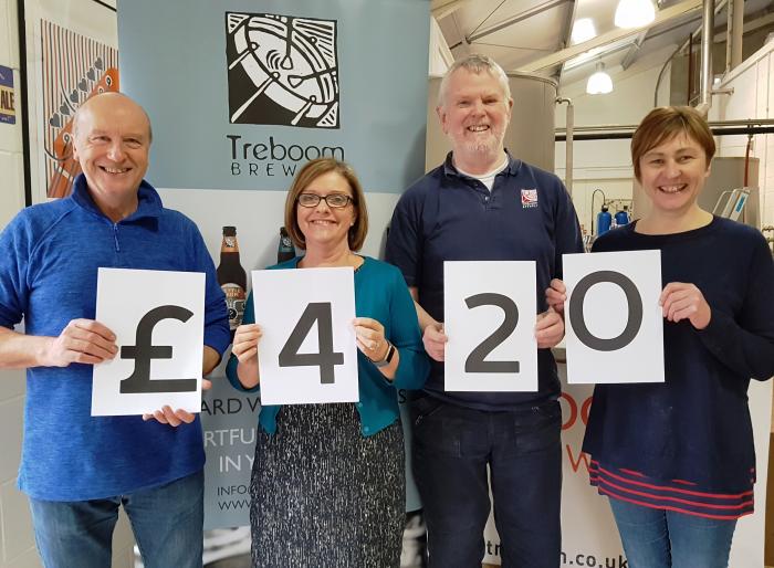 From left, Brian Hughes, Julie Russell, John Lewis and Jane Blackman From left, Brian Hughes, Julie Russell, John Lewis and Jane Blackman