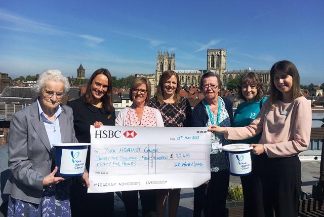 M&S staff celebrate with our staff and volunteers M&S staff celebrate with our staff and volunteers
