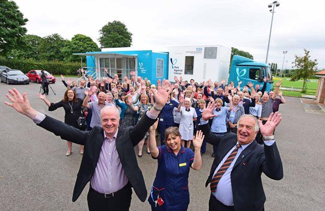 Our mobile chemotherapy unit launches Our mobile chemotherapy unit launches